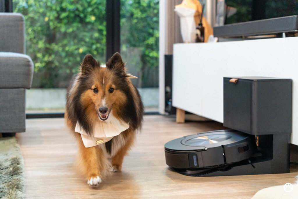 5 ฟีเจอร์ดีกับบ้านมีสุนัข รีวิว iRobot Roomba Combo j7+ หุ่นยนต์ดูดฝุ่นและถูพื้น 2 in 1 59
